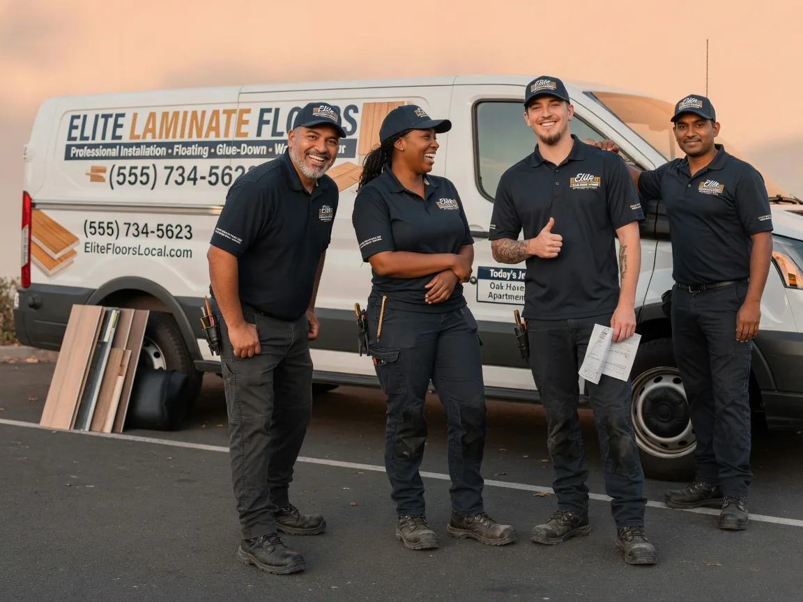 Laminate flooring installation company in Leedey, OK